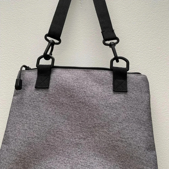 FILA - NWOT Grey Small Messenger Crossbody Bag Adjustable Straps - Picture 5 of 10